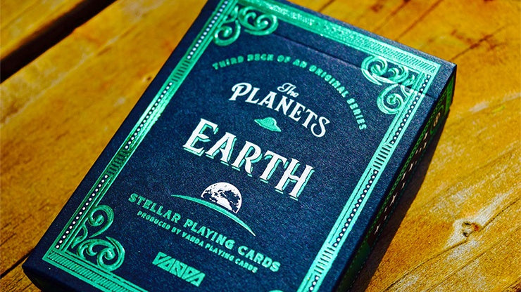 The Planets: Earth Playing Cards by Vanda
