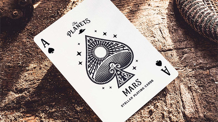 The Planets: Mars Playing Cards by Vanda