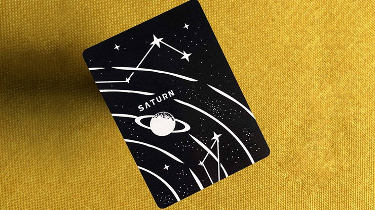 The Planets: Saturn Playing Cards by Vanda