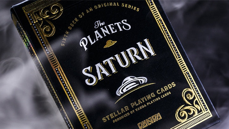 The Planets: Saturn Playing Cards by Vanda