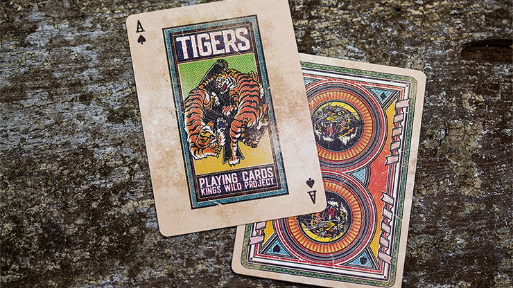 Kings Wild Tigers Playing Cards by Kings Wild Project