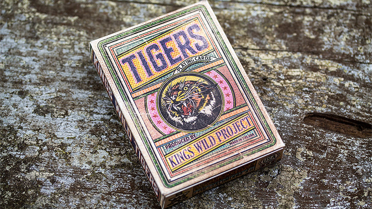 Kings Wild Tigers Playing Cards by Kings Wild Project