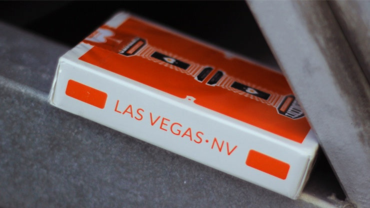 Gemini Casino Orange Playing Cards by Gemini