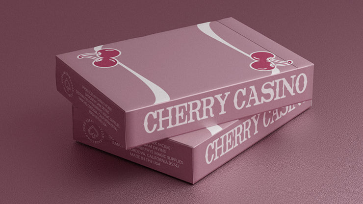 Cherry Casino Flamingo Quartz (Pink) Playing Cards by Pure Imagination Projects
