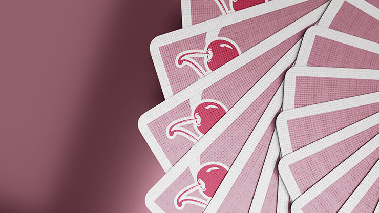 Cherry Casino Flamingo Quartz (Pink) Playing Cards by Pure Imagination Projects