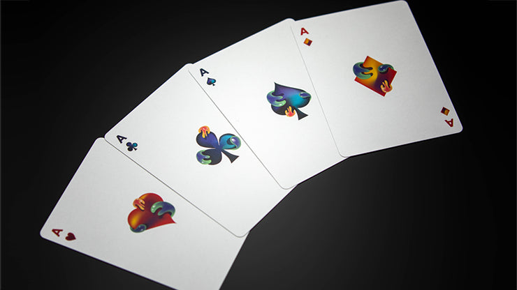 Furious Skull Playing Cards by Riffle Shuffle Playing Card Company