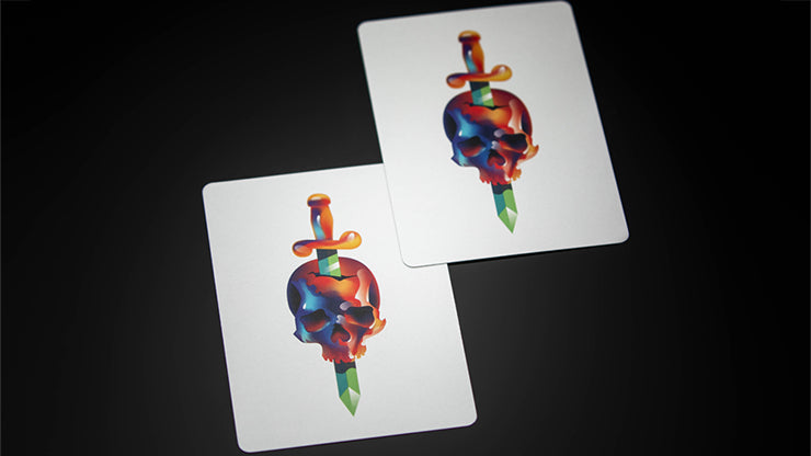 Furious Skull Playing Cards by Riffle Shuffle Playing Card Company