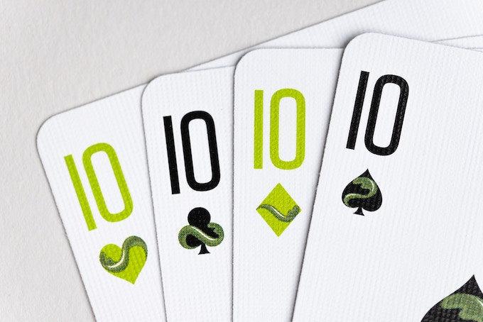 Matcha Boba Playing Cards Playing Cards by BaoBao Restaurant