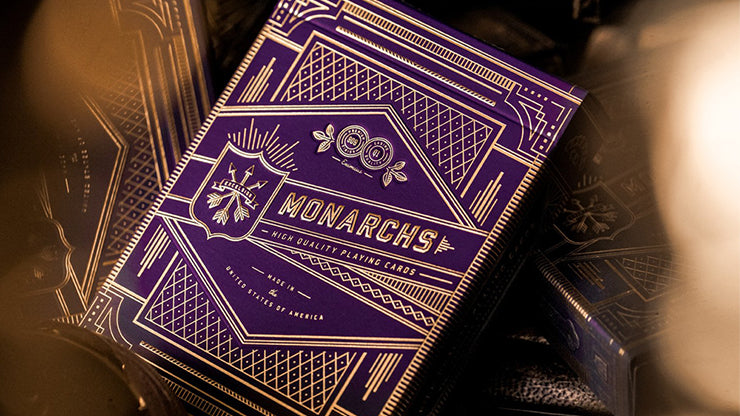 Purple Monarch Playing Cards by Theory11