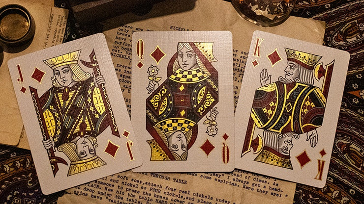 Charmers Playing Cards by Lotrek - Purple Playing Cards by Oath Playing Cards