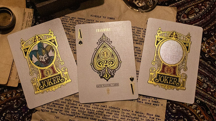 Charmers Playing Cards by Lotrek - Purple Playing Cards by Oath Playing Cards