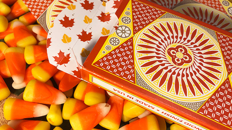 Tally-Ho Autumn Circle Back Playing Cards Playing Cards by Bicycle Playing Cards
