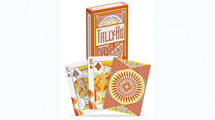 Tally-Ho Autumn Circle Back Playing Cards Playing Cards by Bicycle Playing Cards