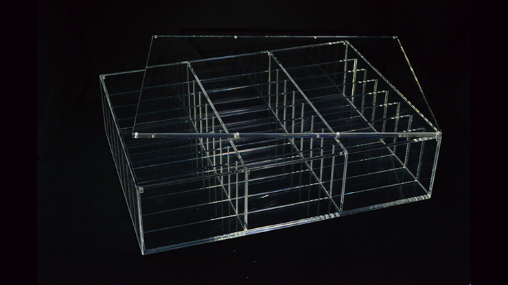 Playing Cards Display Carat Case - 24 Decks with Lid Rare Playing Cards Playing Cards Display Carat Case - 24 Decks with Lid Rare Playing Cards