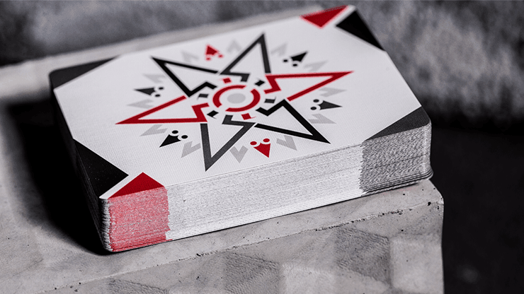 Cardistry Fanning - Red Colour Playing Cards by US Playing Card Co.