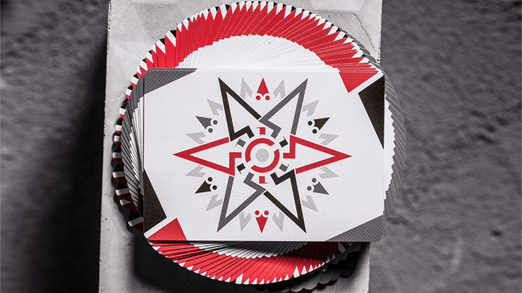 Cardistry Fanning - Red Colour Playing Cards by US Playing Card Co.