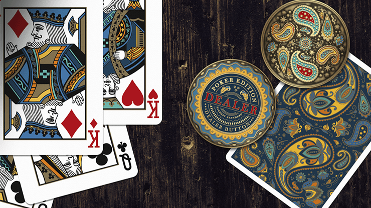 Paisley Poker Playing Cards Playing Cards by The Dutch Card House Company