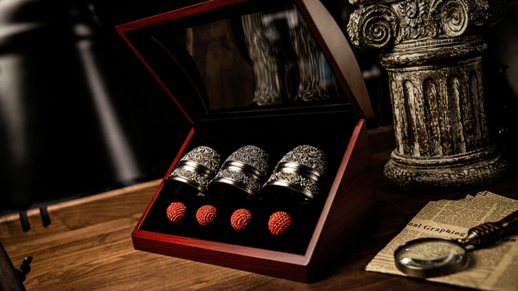 Artisan Engraved Cups and Balls in Display Box Playing Cards by TCC Playing Card Co.