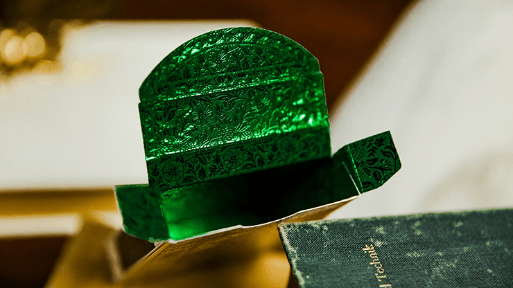 Kingdom Playing Cards - Green Playing Cards by Ark Playing Cards