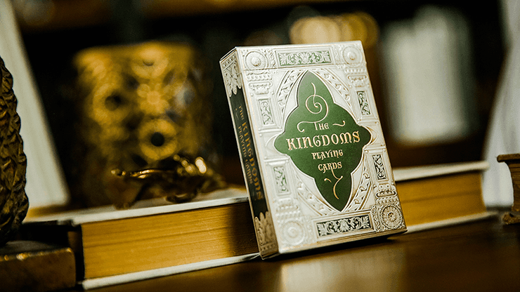 Kingdom Playing Cards - Green Playing Cards by Ark Playing Cards