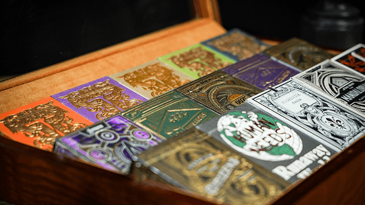 Wooden Storage Box for Playing Cards Playing Cards by TCC Playing Card Co.