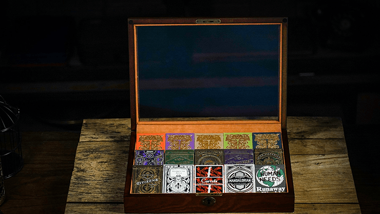 Wooden Storage Box for Playing Cards Wooden Storage Box for Playing Cards