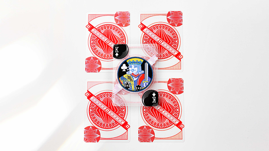 Transparent Playing Cards - Red Playing Cards by MPC