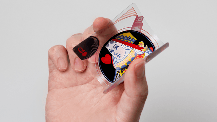 Black Transparent Playing Cards Playing Cards by MPC