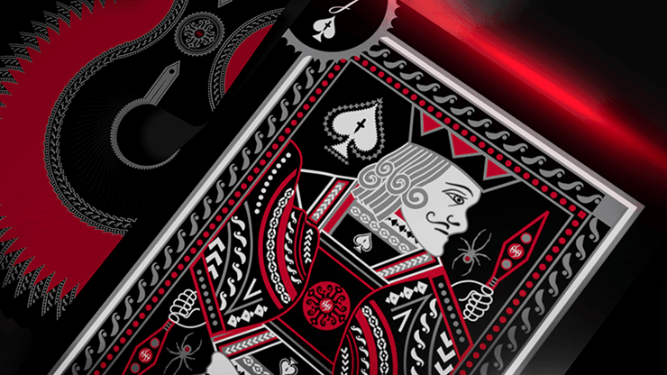 Grandmasters Black Widow Spider Edition Playing Cards by De'vo