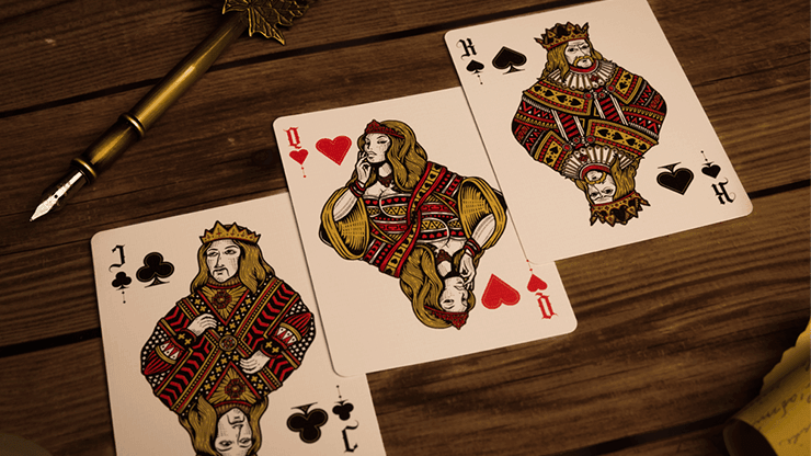 Deal with the Devil Playing Cards Golden Foiled Edition – Rare Playing ...