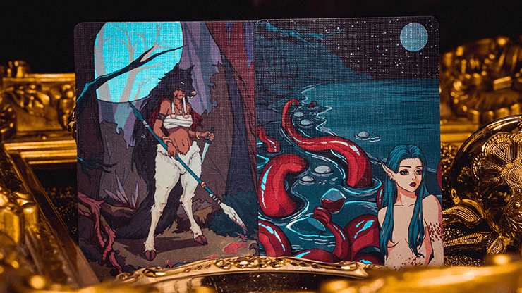 Wonder Journey Playing Cards Golden Edition Playing Cards by King Star Playing Cards