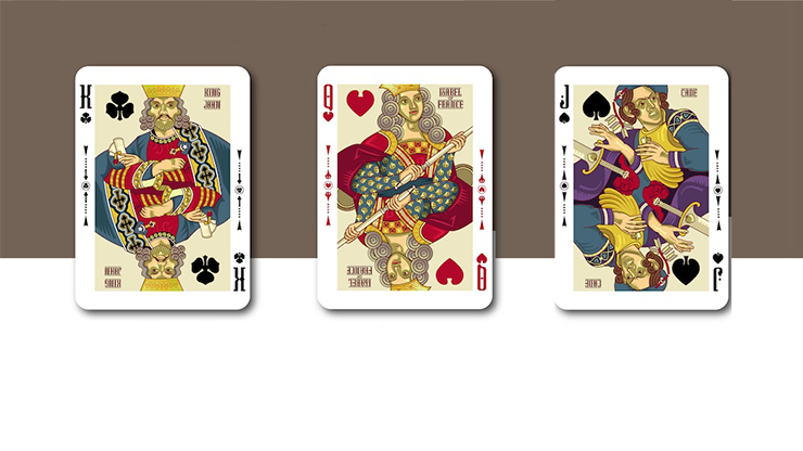 Shakespeare Playing Cards Playing Cards by Maksym Lebedyk