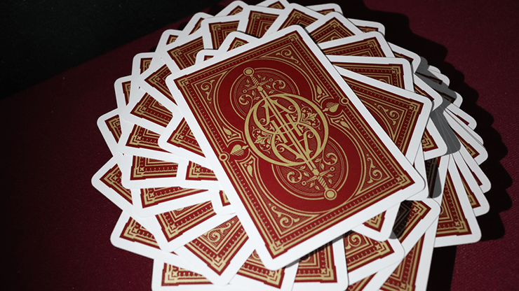 Oath Standard Playing Cards - Burgundy Playing Cards by Oath Playing Cards