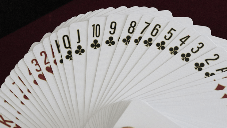 Oath Standard Playing Cards - Burgundy Playing Cards by Oath Playing Cards