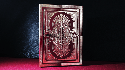 Oath Standard Playing Cards - Burgundy Playing Cards by Oath Playing Cards