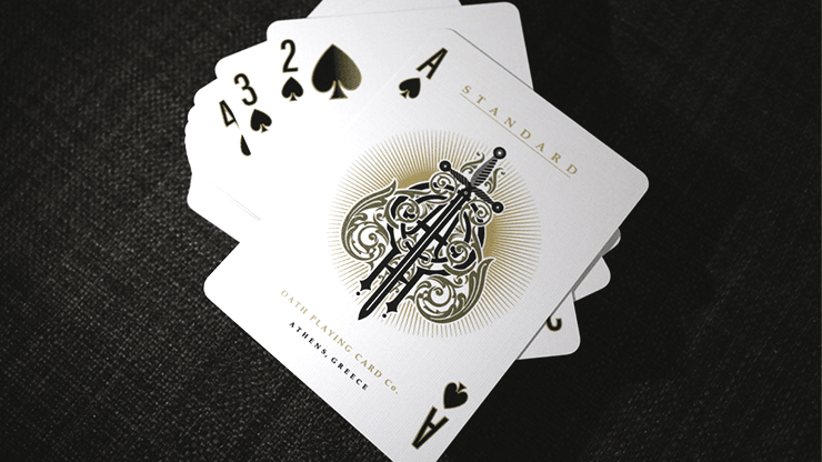 Standard Players Navy Blue - Oath Playing Cards by Lotrek Playing Cards by Oath Playing Cards