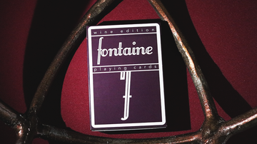 Fontaine Wine Edition Playing Cards by Fontaine