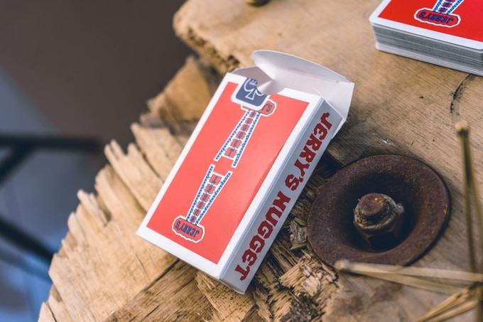 Jerry's Nuggets Playing Cards (Red) Modern Feel Playing Cards by Expert Playing Card Co.