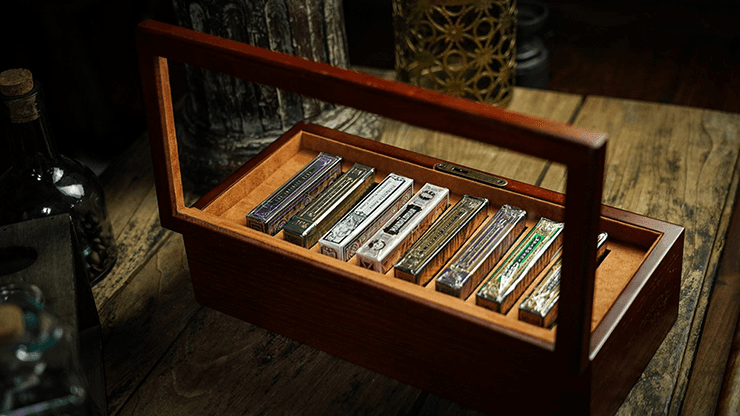 8 Deck Wooden Storage Box by TCC Playing Cards by TCC Playing Card Co.