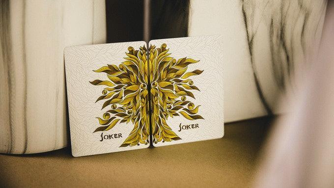 Rebirth Playing Cards - White Playing Cards by Ark Playing Cards