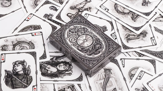 ARISTO Steampunk Playing Cards Playing Cards by RarePlayingCards.com
