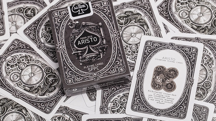 ARISTO Steampunk Playing Cards Playing Cards by RarePlayingCards.com