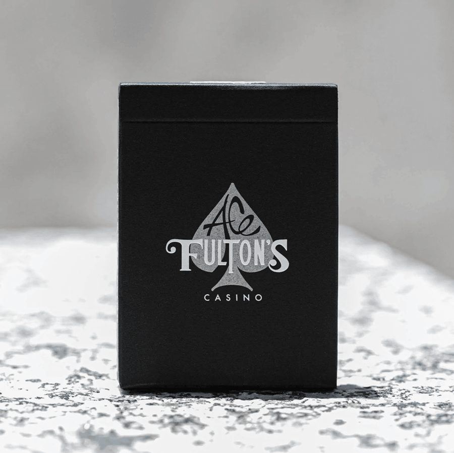 Ace Fulton's 10 Year Anniversary Playing Cards Vintage Back Midnight Fuel Playing Cards by Fulton's Playing Cards