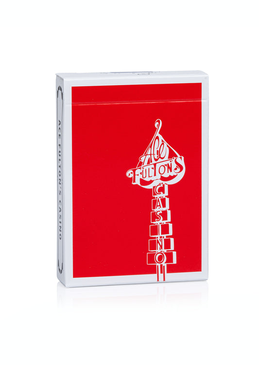 Ace Fulton's Classic Edition Red Playing Cards by Dan & Dave
