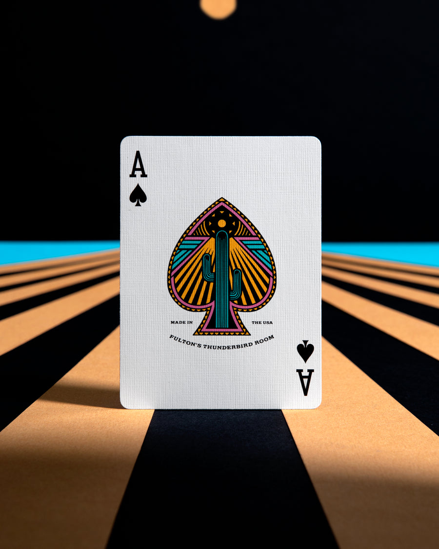 Fulton's Thunderbird Room Playing Cards by Art of Play