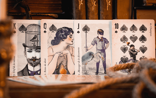 Cartomancer Clarity Playing Cards by Alain Benoit Playing Cards by Cartomancer Playing Cards