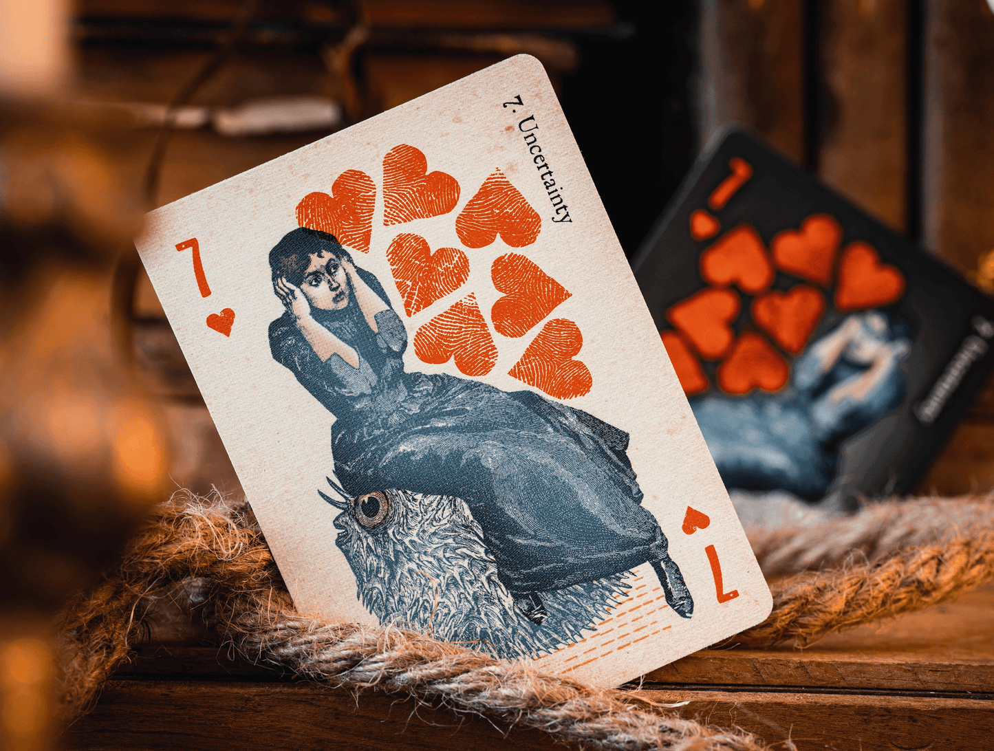 Cartomancer Clarity Playing Cards by Alain Benoit Playing Cards by Cartomancer Playing Cards