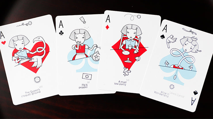 Alice in Wonderland by Sasha Dounaevski Playing Cards by US Playing Card Co.