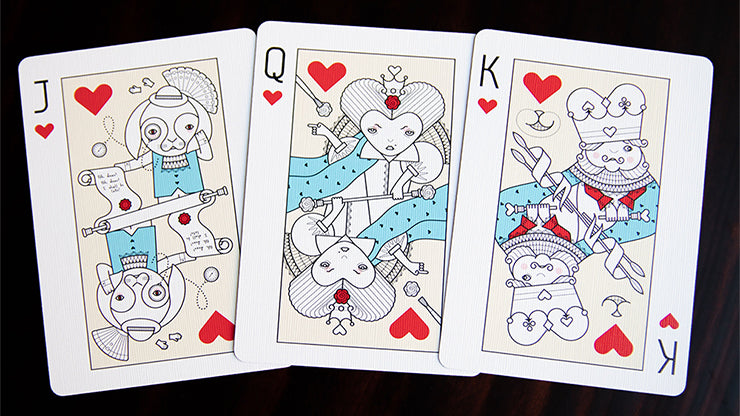 Alice in Wonderland by Sasha Dounaevski Playing Cards by US Playing Card Co.