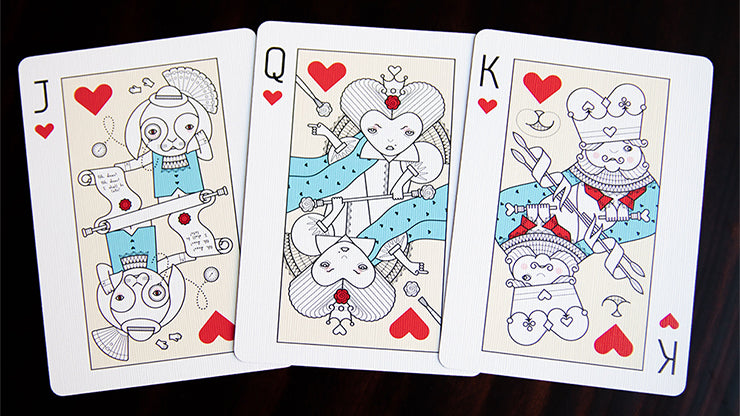 Alice in Wonderland by Sasha Dounaevski Playing Cards by US Playing Card Co.